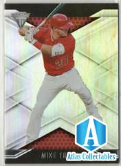 Mike Trout 2021 Chronicles Titanium Base Card #16